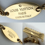 Louis Vuitton Necklace LV Iconic Pendant with Adjuster Star Rhinestone Gold — view 3