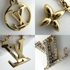Louis Vuitton Necklace LV Iconic Pendant with Adjuster Star Rhinestone Gold — view 5