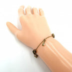 Chanel Bracelet CC Logo Coco Chain Rhinestone — view 3