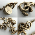Chanel Bracelet CC Logo Coco Chain Rhinestone — view 5