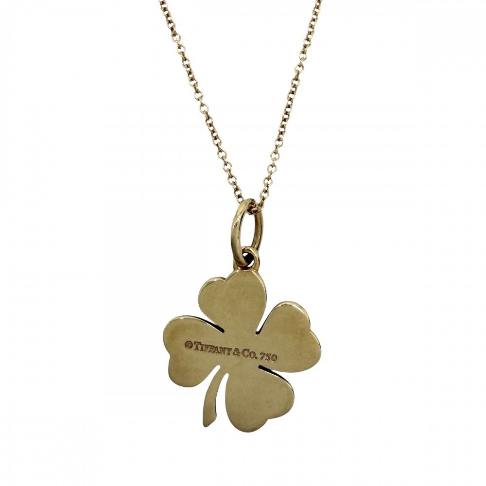 Tiffany & Co Necklace Crowbar 18k YG Gold — view 2
