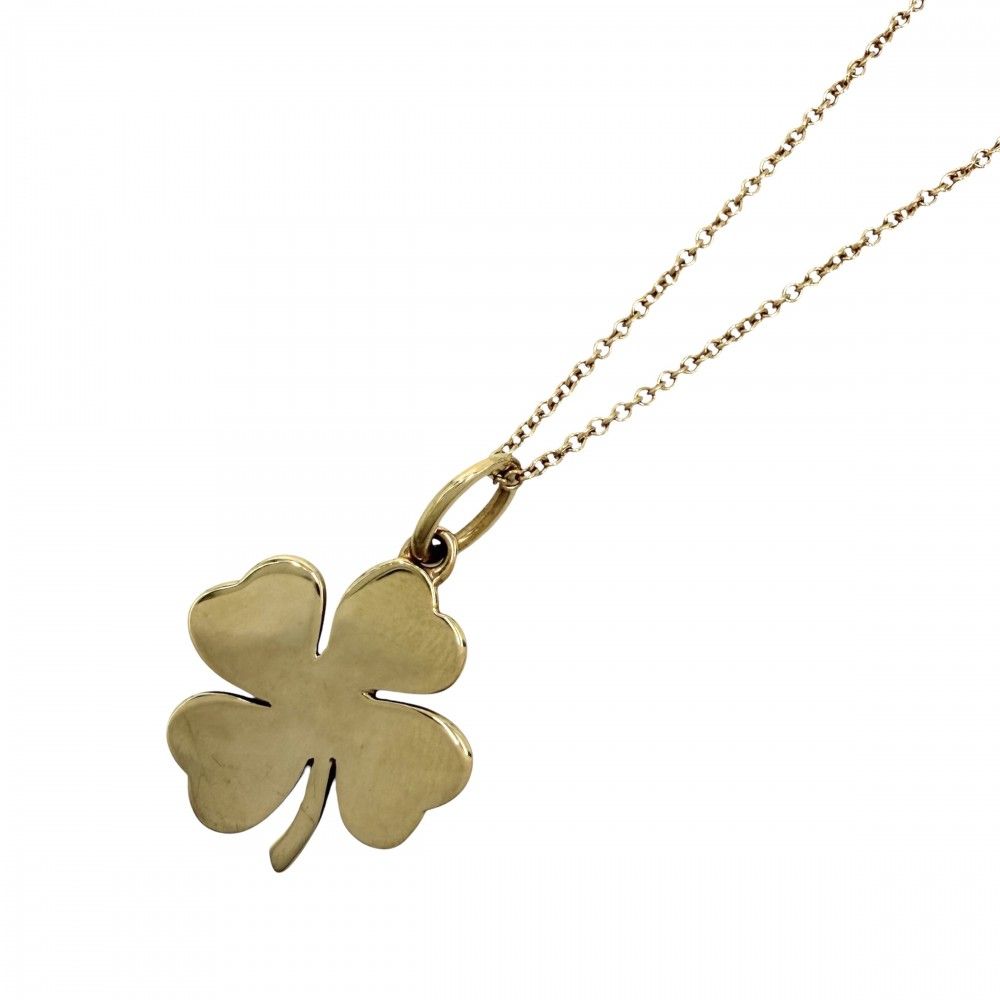 Tiffany & Co Necklace Crowbar 18k YG Gold