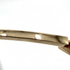 Tiffany & Co Earrings T Wire Bar 18k PG Gold — view 6