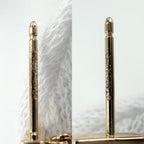 Tiffany & Co Earrings T Wire Bar 18k PG Gold — view 3