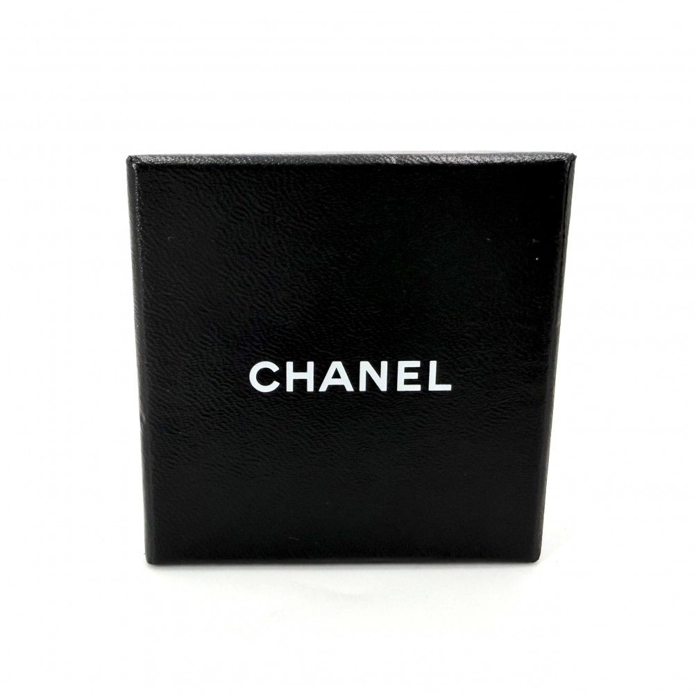 Chanel Earrings CC Logo Swing Gold Faux Pearl — view 7