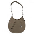 Hermes Shoulder Bag Arson Bag Brown Togo Swift Etoupe Silver