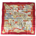 Hermes Scarf Carre 90 Automobile Carres Silk — view 2
