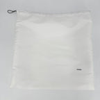 Fendi Handbag Zucchino One Shoulder Canvas Leather Black White Gold — view 8