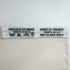 Hermes Scarf Carre 90 la Rosee Rose Drop Carres Silk Ivory — view 3