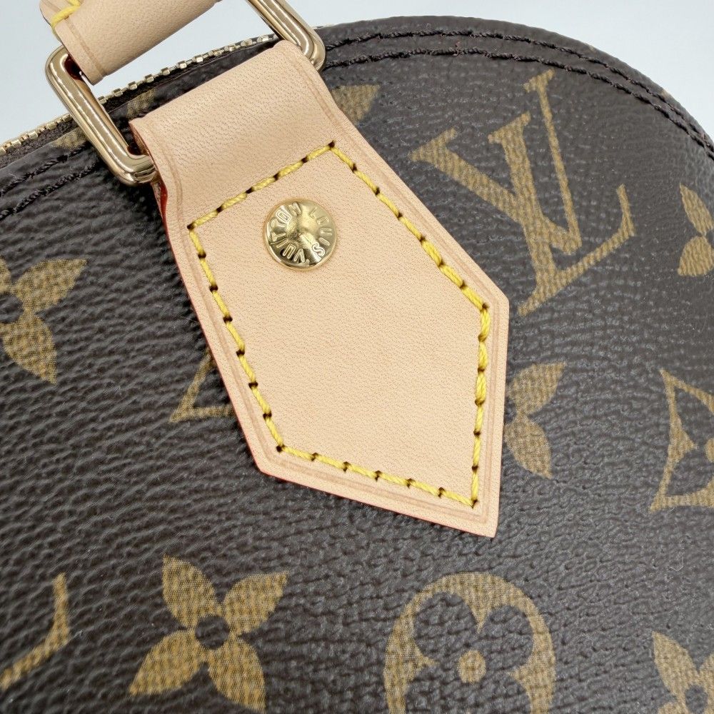 Louis Vuitton 2-Way Monogram Alma BB Shoulder Bag Crossbody Small Brown Gold — view 7
