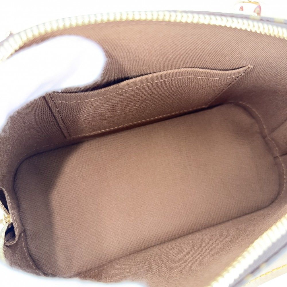 Louis Vuitton 2-Way Monogram Alma BB Shoulder Bag Crossbody Small Brown Gold — view 4