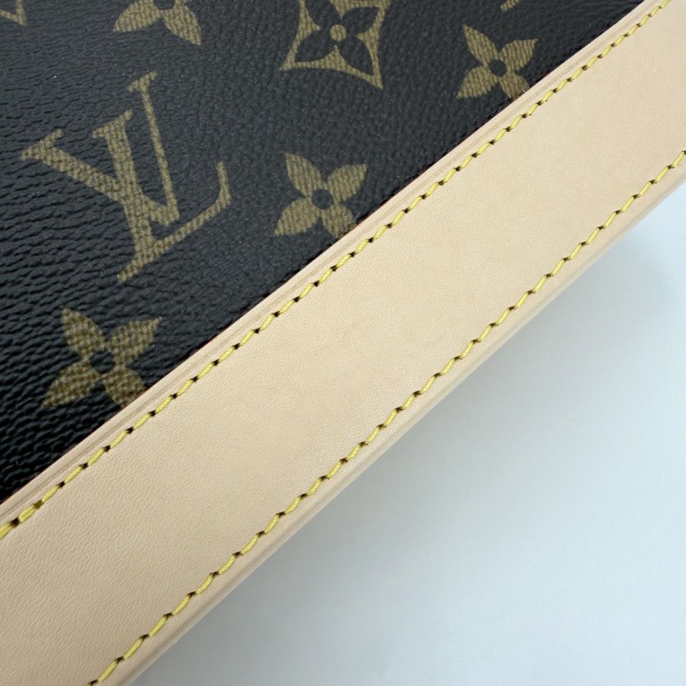 Louis Vuitton 2-Way Monogram Alma BB Shoulder Bag Crossbody Small Brown Gold — view 8