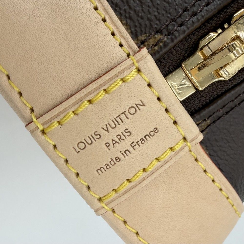 Louis Vuitton 2-Way Monogram Alma BB Shoulder Bag Crossbody Small Brown Gold — view 5