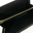 Celine Triomphe Canvas Large Zip Wallet Brown — view 3