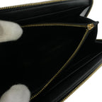 Celine Triomphe Canvas Large Zip Wallet Brown — view 4