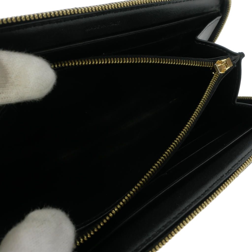 Celine Triomphe Canvas Large Zip Wallet Brown — view 4