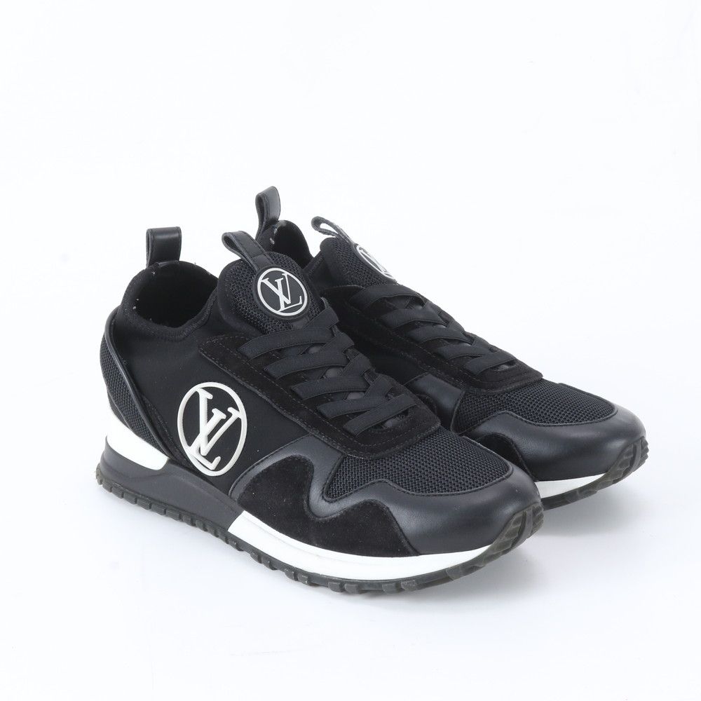 Louis Vuitton Run Away Line 37 Low Cut Sneakers Leather Black — view 3