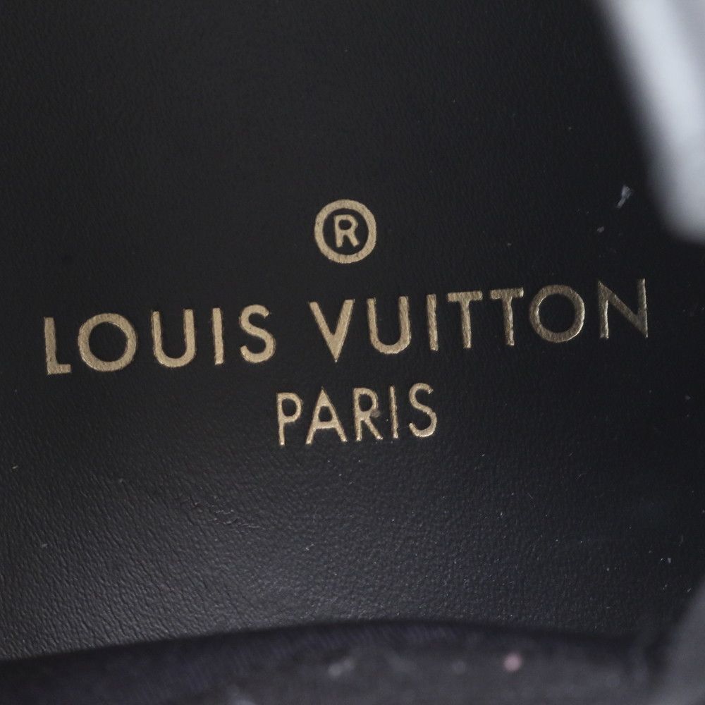 Louis Vuitton Run Away Line 37 Low Cut Sneakers Leather Black — view 6