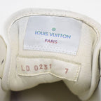Louis Vuitton Tattoo Line Monogram Leather High Cut Sneakers 7 White — view 7