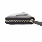 Fendi Bug's Eye Round Zip Wallet Gray — view 3