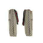 Gucci Vintage Sherry Line Beige Brown GG Supreme Canvas Tote Shoulder — view 8