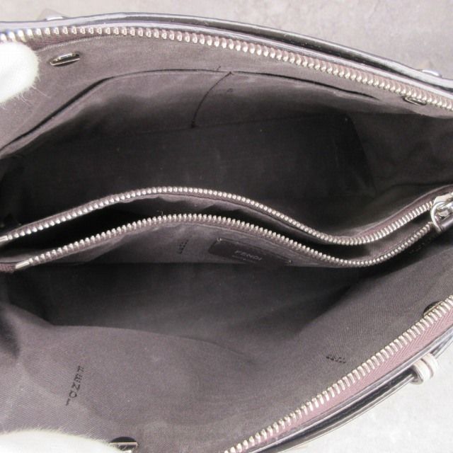 Fendi by the Way Shoulder Bag Gray — view 7