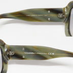 Chanel Sunglasses 11 Brown Gray Multicolor CC Logo Eyewear — view 5