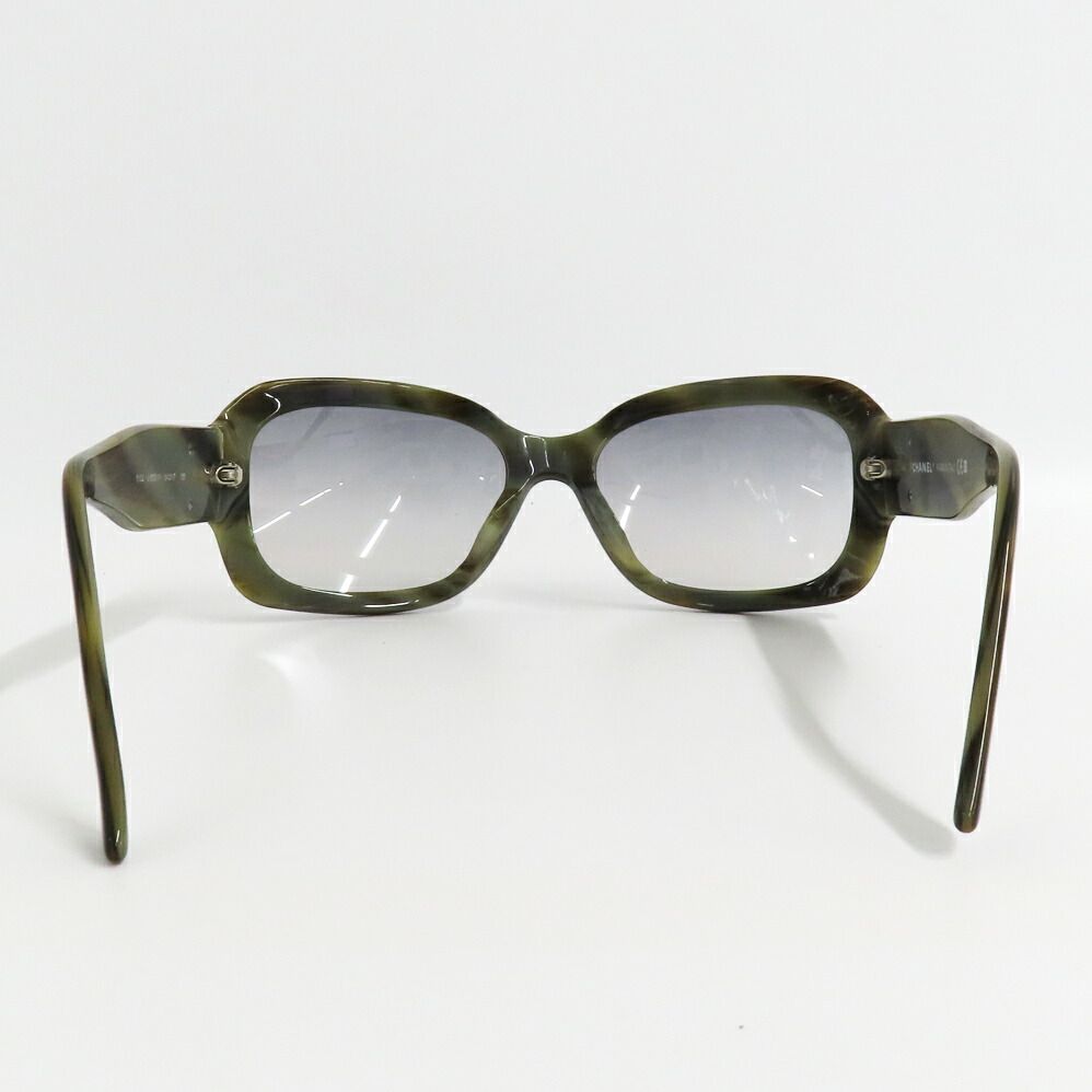 Chanel Sunglasses 11 Brown Gray Multicolor CC Logo Eyewear — view 2