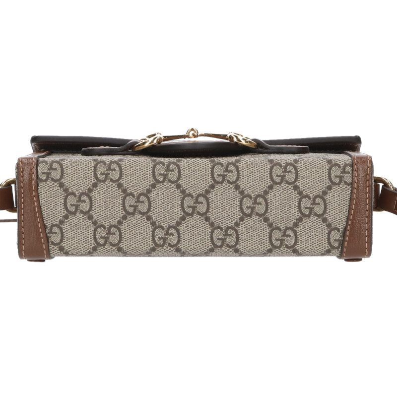Gucci Horsebit Mini Bag GG Pattern — view 4
