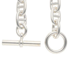 Hermes Chaine D'ancre TGM Silver Bracelet — view 4