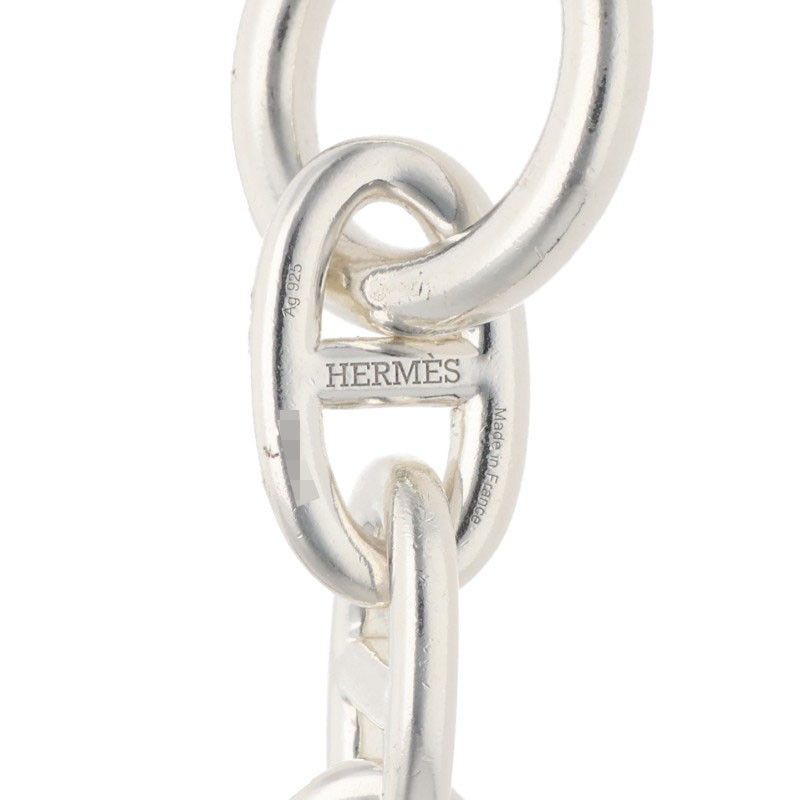 Hermes Chaine D'ancre TGM Silver Bracelet — view 3