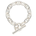 Hermes Chaine D'ancre TGM Silver Bracelet