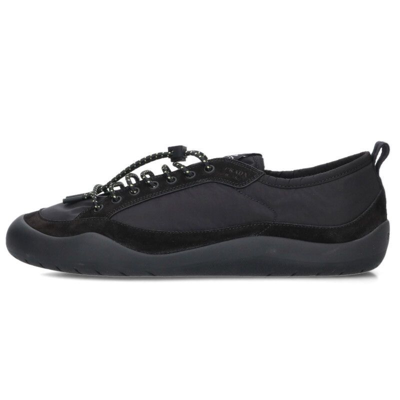 Prada Speedlock Nylon Low Cut Sneakers