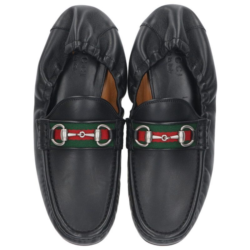Gucci Horsebit Flat Loafers — view 4