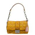 Dior Shoulder Bag Cannage Stitch Pink Leather