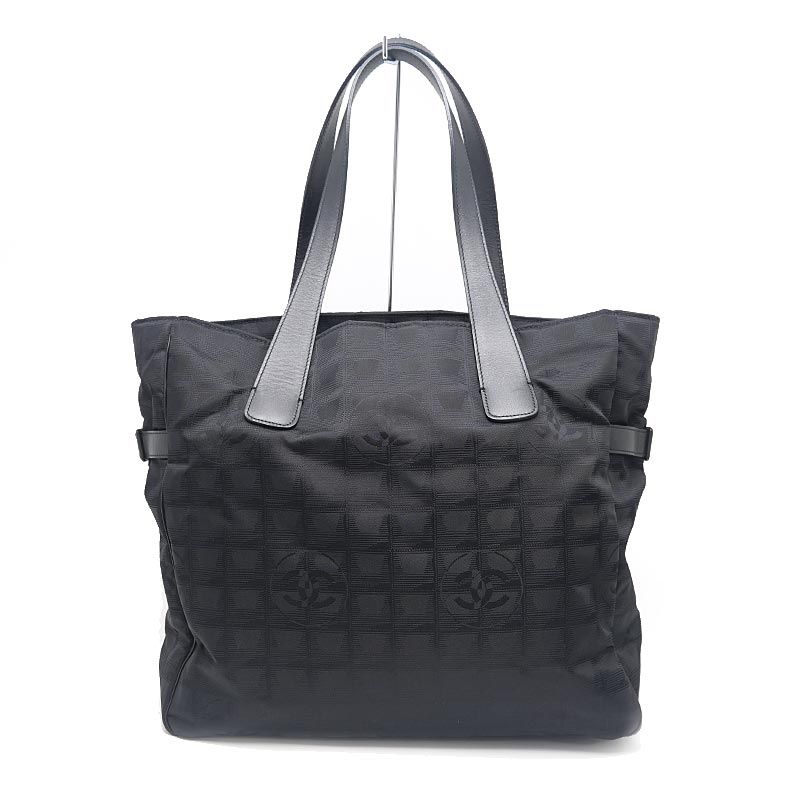 Chanel New Travel Line Tote GM Nylon Black