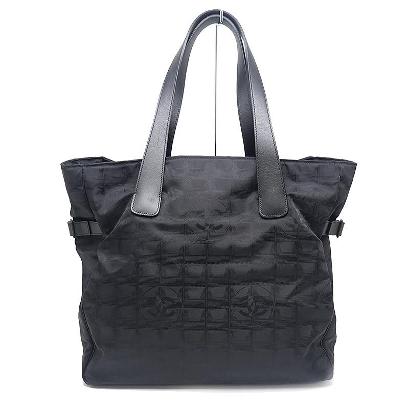 Chanel New Travel Line Tote GM Nylon Black — view 2
