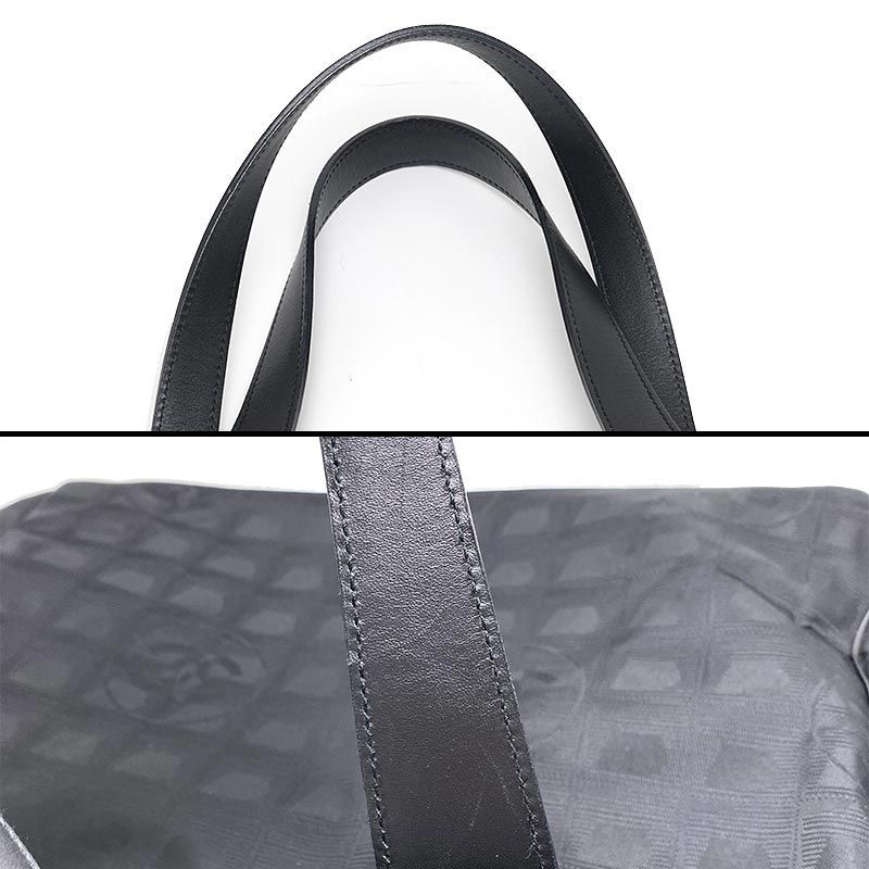 Chanel New Travel Line Tote GM Nylon Black — view 7