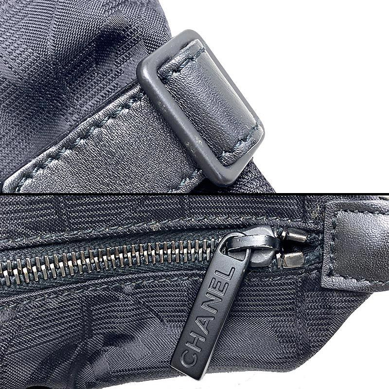 Chanel New Travel Line Tote GM Nylon Black — view 8