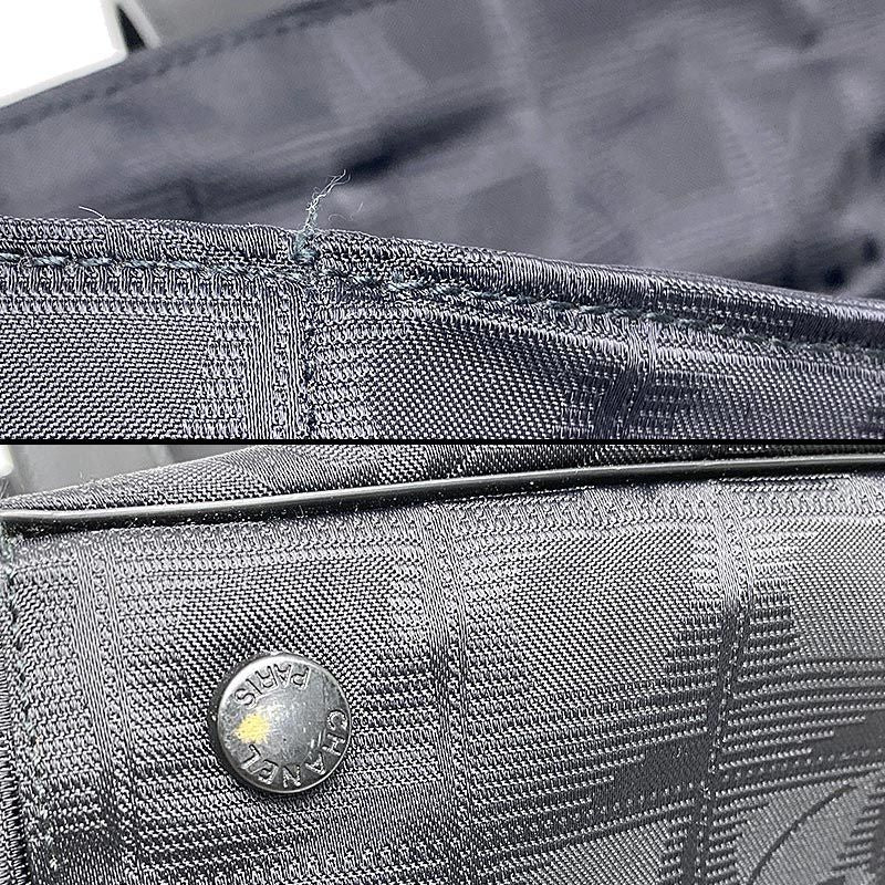 Chanel New Travel Line Tote GM Nylon Black — view 9