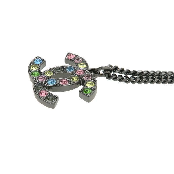 Chanel Necklace Silver — view 3