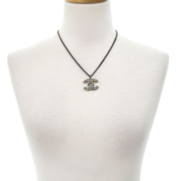 Chanel Necklace Silver — view 8