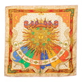 Hermes Carre 90 Carpe Diem Enjoy Every Day Sun Moon and Stars Scarf Oversized