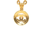 Chanel CC Logo Chain Pendant 04 Gold Plated — view 2