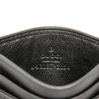 Gucci GG Marmont Card Case Black Leather — view 5