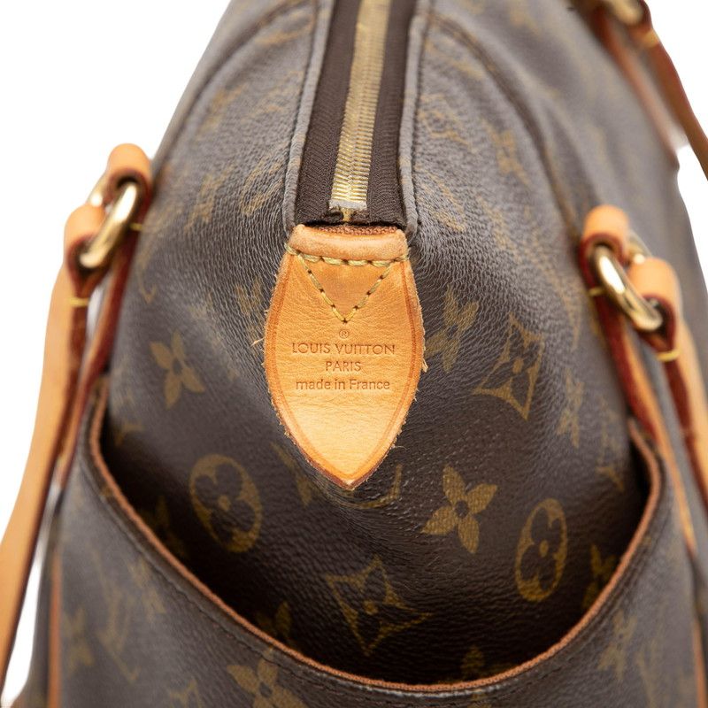 Louis Vuitton Monogram Totally Tote / Shoulder Bag Brown Leather — view 7