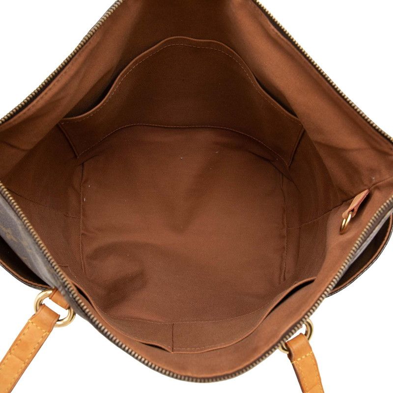 Louis Vuitton Monogram Totally Tote / Shoulder Bag Brown Leather — view 5