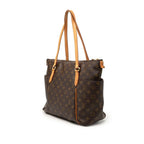 Louis Vuitton Monogram Totally Tote / Shoulder Bag Brown Leather — view 2