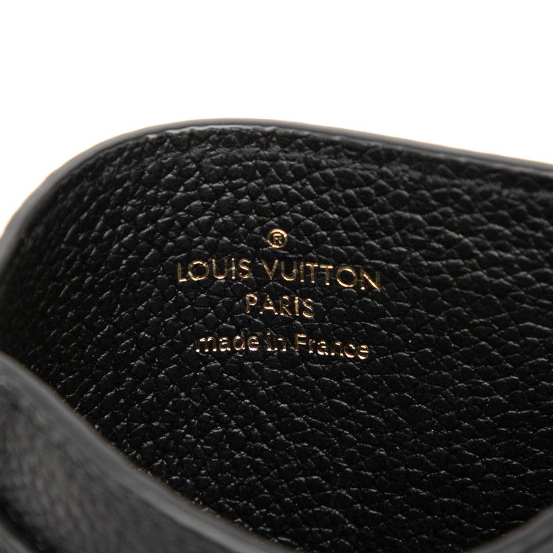 Louis Vuitton Bicolor Monogram Empreinte Card Holder Sample Case Black/beige — view 5