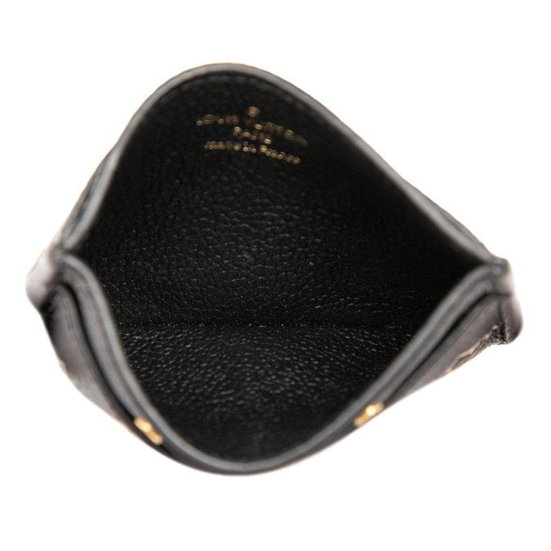 Louis Vuitton Bicolor Monogram Empreinte Card Holder Sample Case Black/beige — view 4